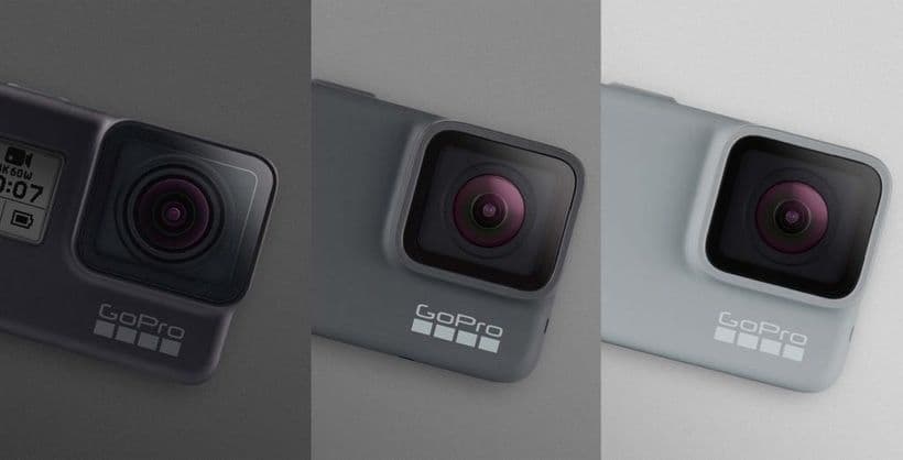 GoPro Hero 7, Hero 7 White and Hero 7 Silver