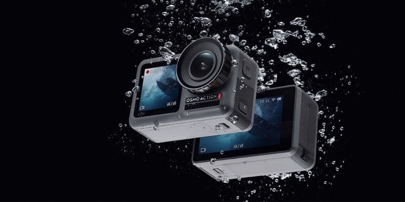 The DJI Osmo Action is waterproof and dustproof
