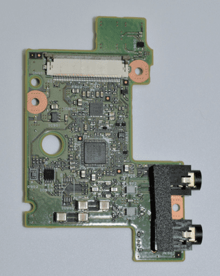 Panasonic Toughbook Audio PCB for CF-19 P/N: DFUP1718ZB(2) - Used