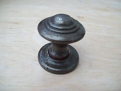 (CODE 19) WROUGHT IRON RUSTIC CUPBOARD KITCHEN DRAWER DOOR KNOB HANDLE