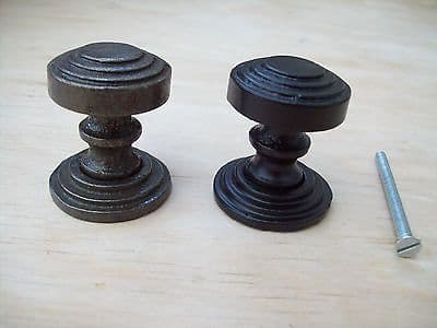 (CODE 9) RIMMED FANCY WROUGHT IRON CUPBOARD CANET DRAWER KITCHEN DOOR KNOBS