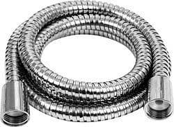 1.5 Meter STAINLESS STEEL CHROME DOUBLE LOCK FLEXIBLE SHOWER HOSE PIPE