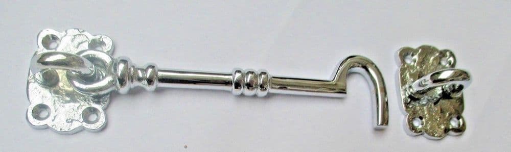 10" Decorative Can Hook Polished Chrome