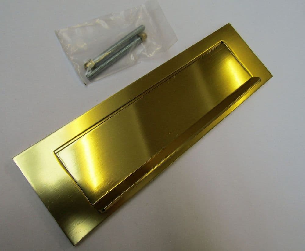 10" Gravity Letter Plate Gold Aluminium