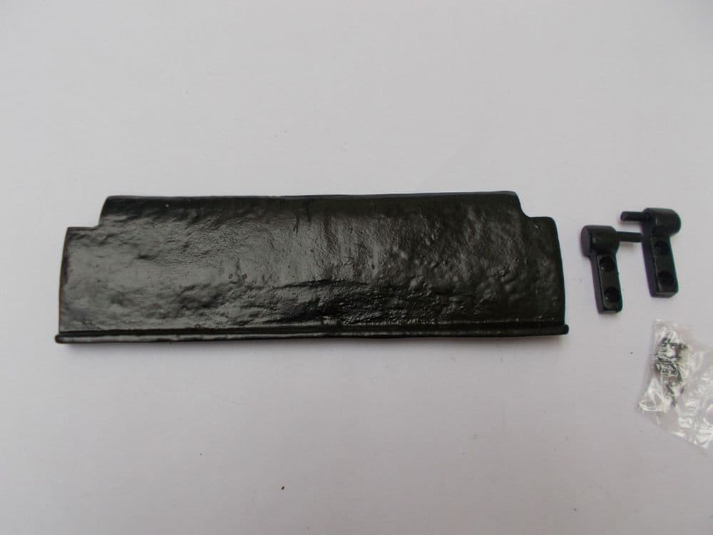 10" Inner Flap Tidy Black Antique