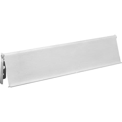 10" Inner Flap Tidy Satin Aluminium