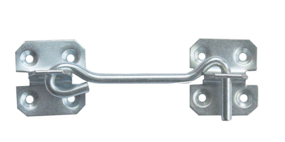 10" Steel Wire Can Hook Catch Zinc
