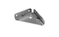 10 X 50MM SQ CORNER BRACE ANGLE BRACKET ZINC PLATED