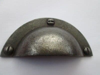 10 x Antique Iron Victorian Cup Pull Drawer Cupboard Canet kitchen Handle
