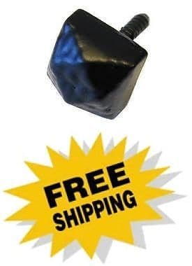 10 X BLACK ANTIQUE 19mm TUDOR GOTHIC IRON DOOR STUDS