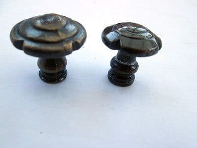 10 X CAST IRON FANCY CUPBOARD CANET DRAWER KITCHEN DOOR KNOBS PULL HANDLES