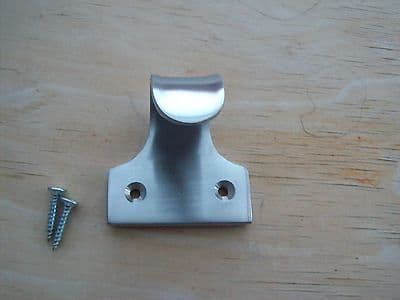 10 x WINDOW SASH LIFT SASH PULL SLIDE HANDLE SATIN CHROME