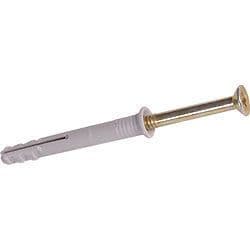 10pk in 10 sizes MASONRY NYLON HAMMER FRAME ANCHOR FIXINGS