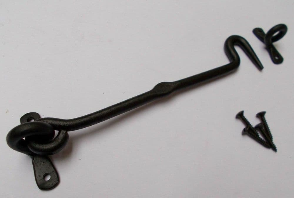 12" Hand Forged Blacksmith Can Hook
