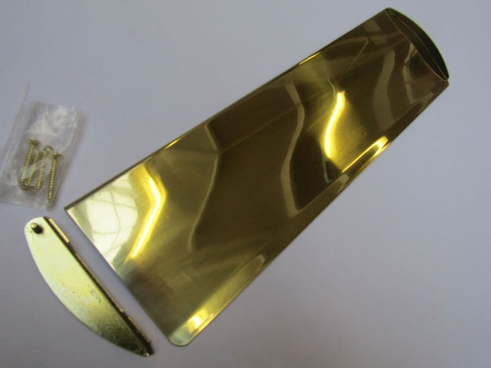 12" Inner Flap Tidy Polished Brass