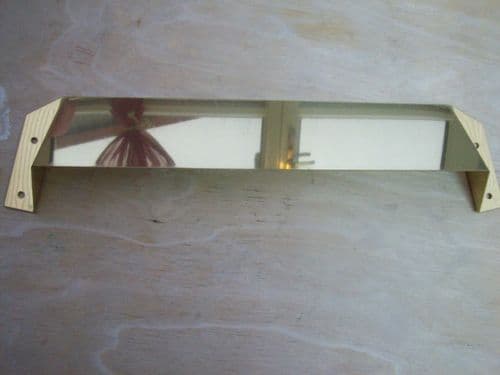12" Security Hood Cowl Polished Brass