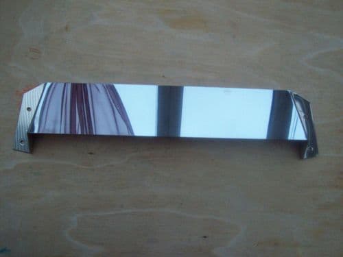 16" Security Hood Cowl Polished Chrome