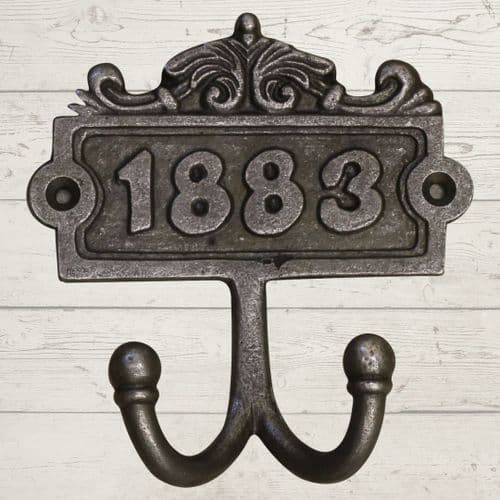1883 Double Coat Hook