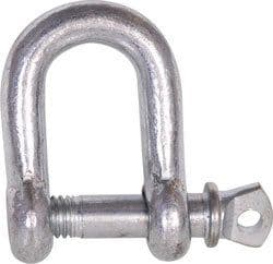 2 X D Shackle Wire Rope Chain Chandlery In All Sizes