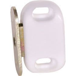 2 X White Magnetic Door Cupboard Canet Catch 3 Sizes