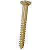 200 PACK in 18 sizes SOLID BRASS SLOTTED COUNTERSUNK WOODSCREWS WOOD SCREWS