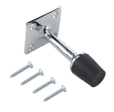 3"/75mm Projecting Door Stopper Stop Chrome