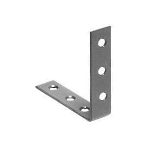 3"/75MM ZINC PLATED CORNER BRACES ANGLE BRACKETS X 20