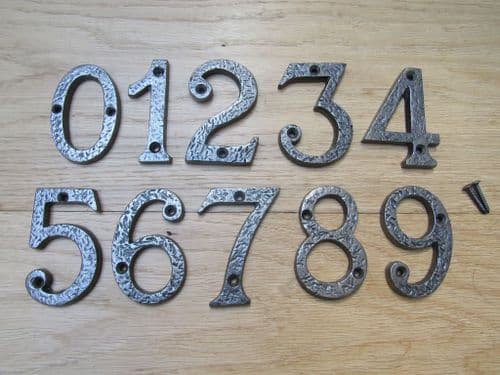 3" Antique Iron Number 2