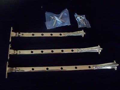 3 sizes SOLID BRASS OLD GEORGIAN ROPE STYLE WINDOW CASEMENT STAY LOCK