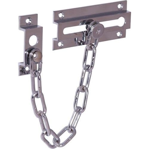 4" Door Chain Polished Chrome