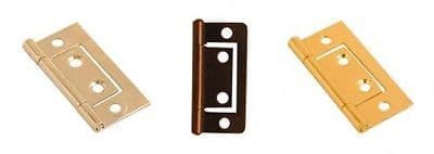 4 sizes FLUSH HINGE FOR CANET CUPBOARD DOOR FURNITURE ETC