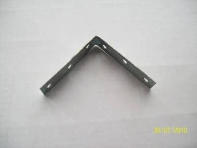 50 X Corner Bracket/brace 3" 75mm Zinc Plated New