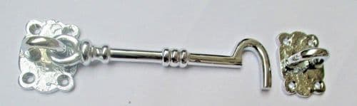 6" Decorative Can Hook Polished Chrome