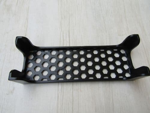 9" X 3" Honeycomb Air Brick Black Antique