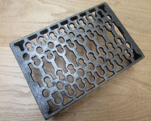 9" X 6" Air Brick Antique Iron
