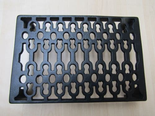 9" X 6" Air Brick Black Antique