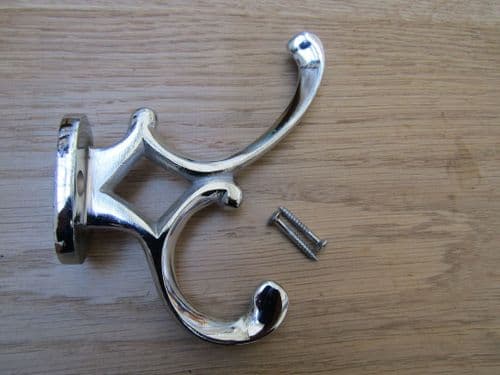 Addison Coat Hook Polished Chrome