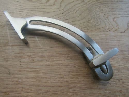 Adjustable Locking Quadrant Stay Brushed Nickel