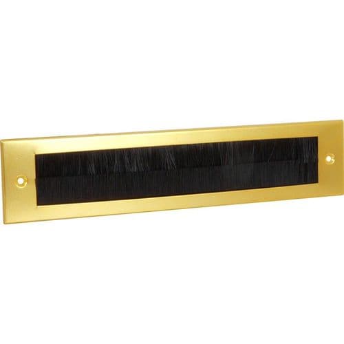 Aluminium Internal Brush Cover Gold