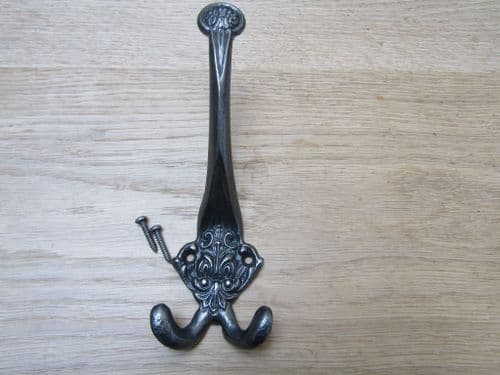 Anderson Triple Coat Hook Antique Iron