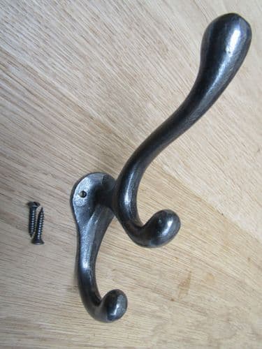 Antler Coat Hook Antique Iron