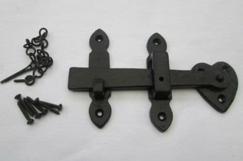 Arrow Head Black Bar Latch