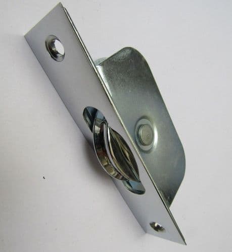Axle Roller Sash Window Pulley Polished Chrome