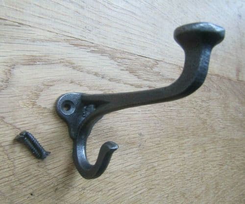 Aylsham Rustic Coat Hook Antique Iron