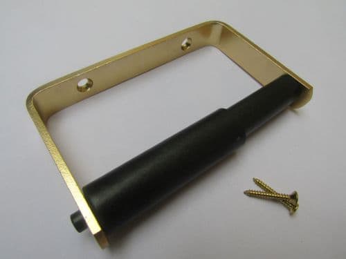 Basic Toilet Roll Holder Gold