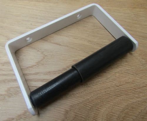 Basic Toilet Roll Holder White