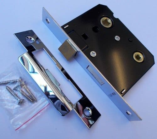 Bathroom Sashlock 3" Chrome