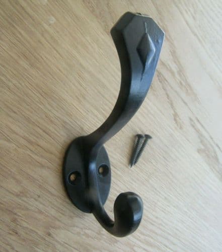 Black Antique Gothic Coat Hook