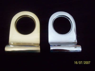 Brass Chrome Cylinder Pull For Yale Type Door Locks