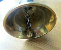 Brass Shop Door Bell With Iron Bracket